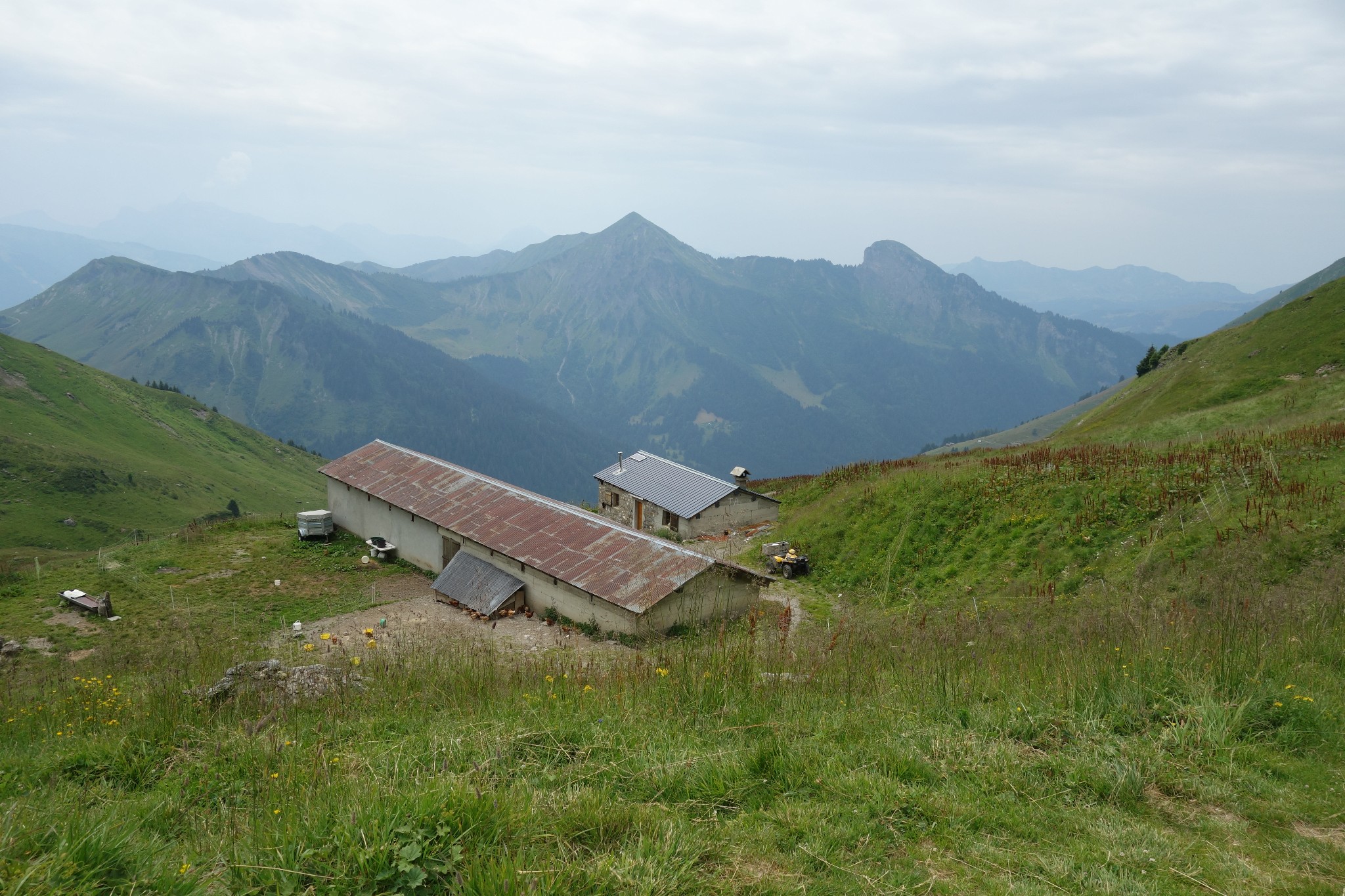 Col De Coux Depuis Lac Des Mines D'or Col de Coux : Depuis le lac des Mines d'or - Camptocamp.org