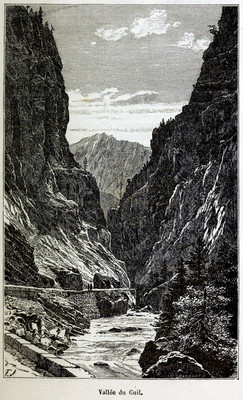 La Chapelue vue d'amont (GRV)