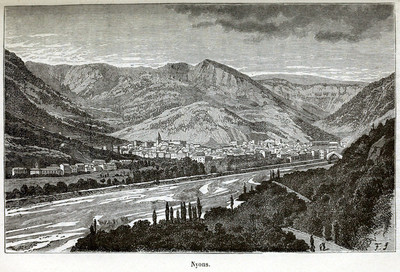 Nyons, porte des Alpes (GRV)