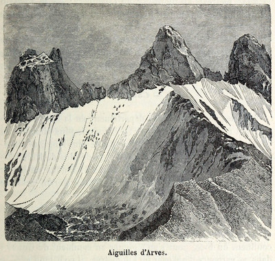 Col des Aiguilles d'Arves par Whymper Col des Aiguilles d'Arves par Whymper