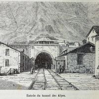 Ancienne entrée du tunnel ferroviaire