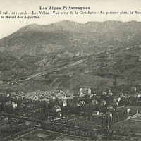 Barcelonnette, Tête de l'Aupet (CPA)