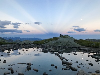 [PhotoSophie2017] Lune, lac et lumière.