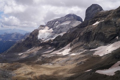 Versant N du Mont Perdu et Cylindre du Marboré