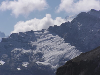 Glacier de la Fenive 2007