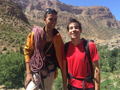 Un jour sportif avec Alex Honnold à Taghia Un jour sportif avec Alex Honnold à Taghia