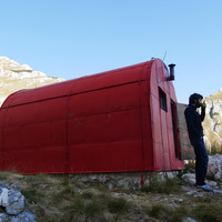 Le bivouac bien rouge