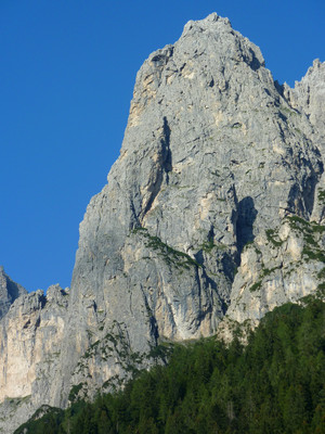 Pala del Rifugio : Faces W et SW