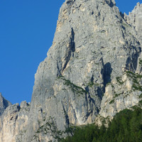 Pala del Rifugio : Faces W et SW