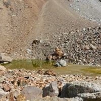 Lac Gelé inférieur en fin d'été
