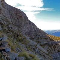 Suite de la Vire après la remontée du Couloir