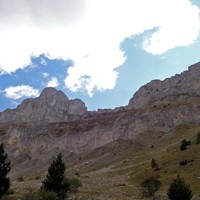 Pic Ponsin et la Crête de Liéraver depuis le parking.