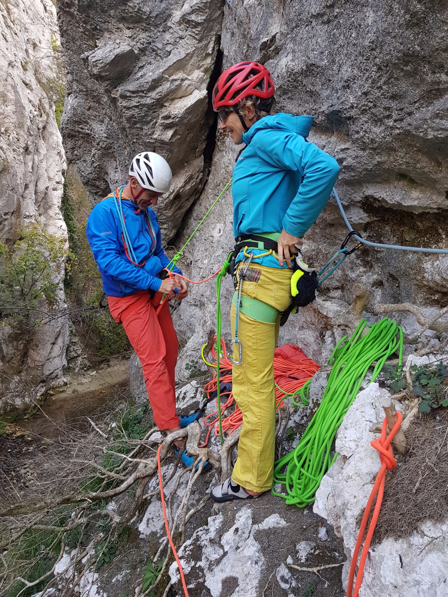 Départ de Gorge Profonde