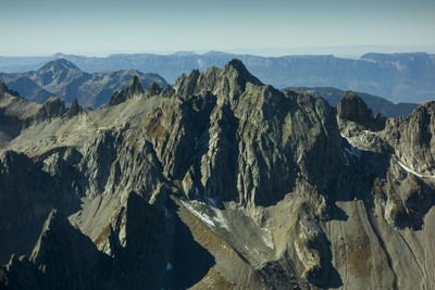 Grand Pic de la Lauzière (vue aérienne)