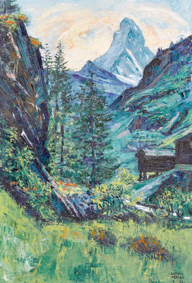 Cervin vu de Zermatt Cervin vu de Zermatt