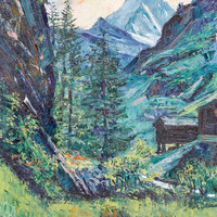 Cervin vu de Zermatt