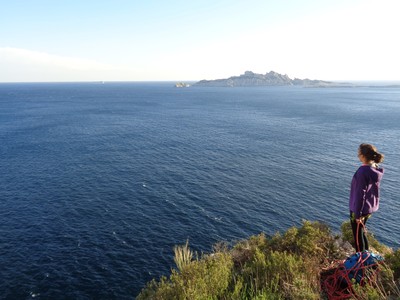 [PhotoSophie2017] : Fin de voie à Rumpe Cuou (Calanque de Sormiou, 13)