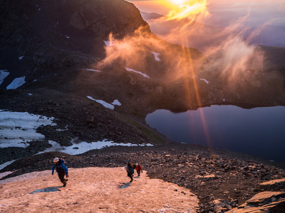 [PhotoSophie2017] - Mont Viso, approche de l'arête Est