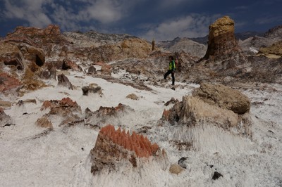 [PhotoSophie2017]tables glaciaires sur le glacier de sel de Bushehr