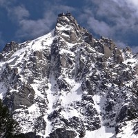 Aiguille du Midi Face NW