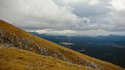 [PhotoSophie2017] Plateau du Vercors depuis le Grand Veymont