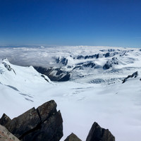 View on Melchior Glacier from Mt Von Bulow