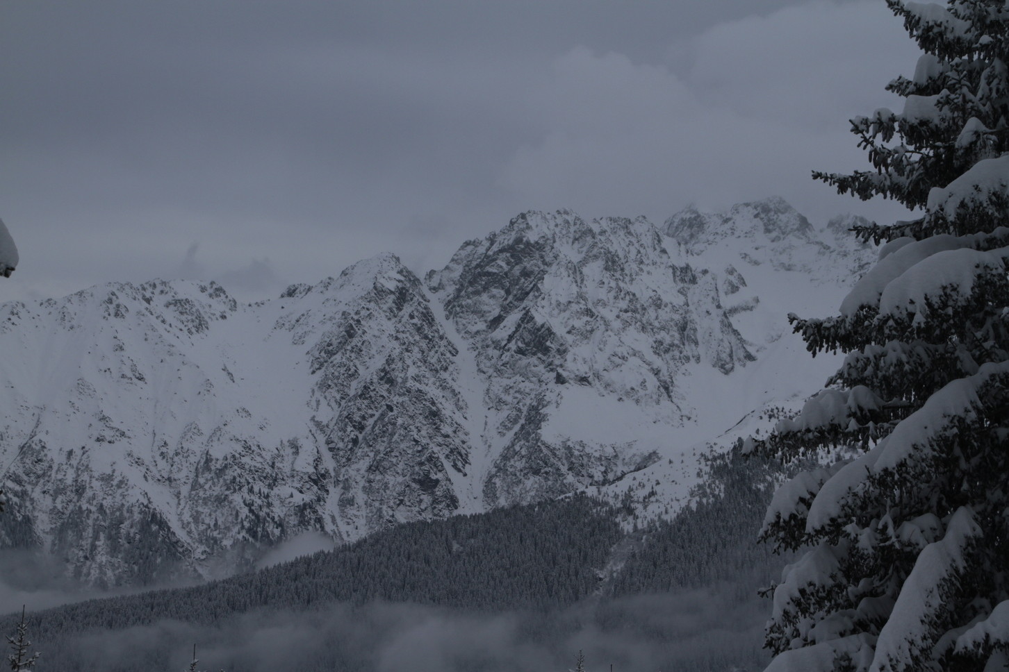 Vue sur les Grandes Lanches
