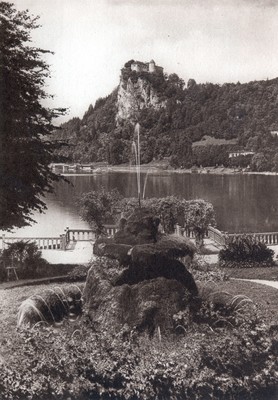 Lac de Bled par Fritz Sauer Lac de Bled par Fritz Sauer