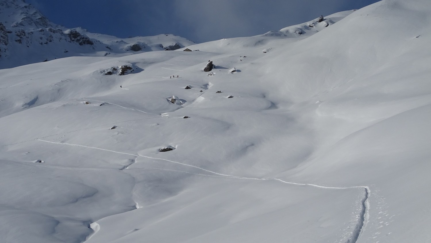 Pas de trace de descente