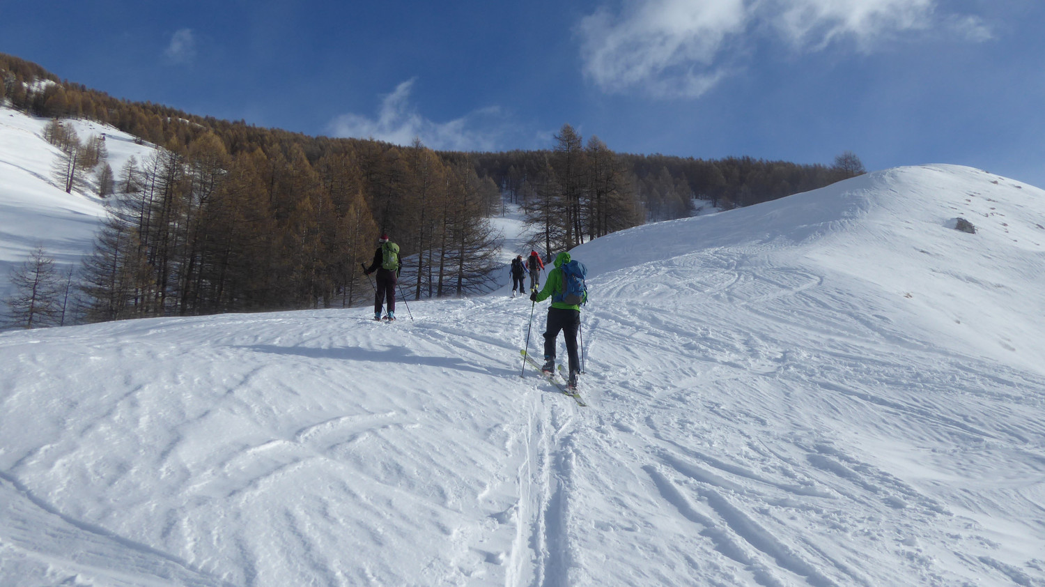Montée versant W