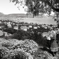 Nice, vue vers l'E par Jean Gilletta