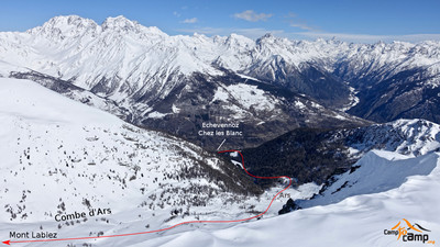 Mont Labiez itinéraire partie basse