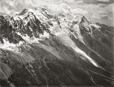 Mont Blanc, glacier des Bossons par Edouard Spelterini Mont Blanc, glacier des Bossons par Edouard Spelterini