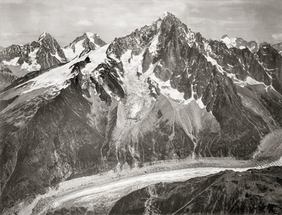 Aiguille Verte et Drus par Edouard Spelterini vers 1900 Aiguille Verte et Drus par Edouard Spelterini vers 1900