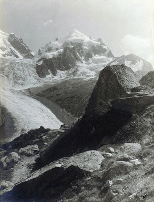 Piz Roseg (Piz et Glacier de Roseg, Massif de la Bernina, par Antoine Mazel en 1930 Piz Roseg (Piz et Glacier de Roseg, Massif de la Bernina, par Antoine Mazel en 1930