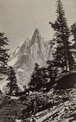 Les Drus par Bisson en 1860 Les Drus par Bisson en 1860