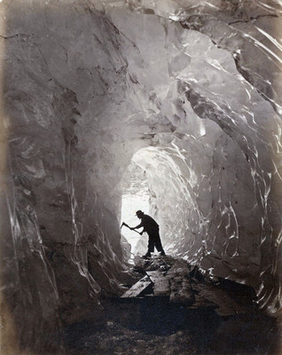 Ancienne grotte du Glacier de Grindelwald
