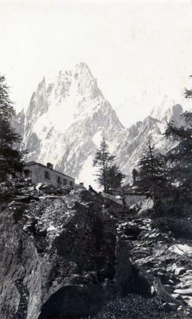 Grands Charmoz vu du Montenvers