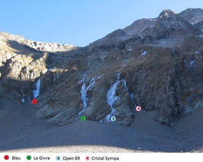Cascades du Lautaret
