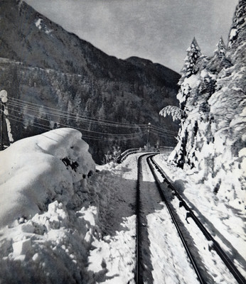 Vallée de l'Arve, entre le Pont Ste Marie et la gare des Houches