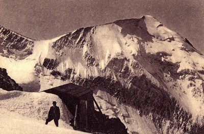 Aiguille de Bionnassay vue de l'Aiguille du Goûter