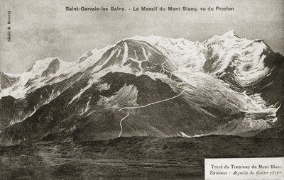Tramway du Mont Blanc : projet initial jusqu'à l'Aiguille du Goûter Tramway du Mont Blanc : projet initial jusqu'à l'Aiguille du Goûter