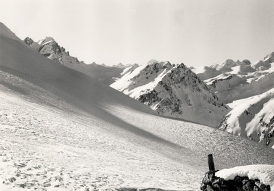 Grand Galibier, col du Galibier vus des alpages de  Valloire par YM