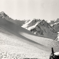 Grand Galibier, col du Galibier vus des alpages de  Valloire par YM