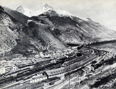 Modane avant les destructions de1944 Modane avant les destructions de1944