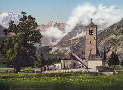 Peccetto, Mont Rose E, en 1900, par Photoglob N°0000018787