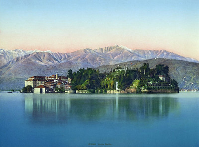 Lac majeur en 1900, par Wehrli N°0000015390