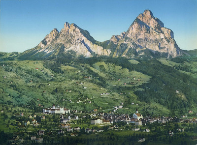 Les Mythen, Schwytz, en 1900, par Photoglob N°0000018793 Les Mythen, Schwytz, en 1900, par Photoglob N°0000018793