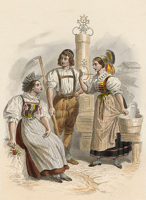 Appenzell et Saint Gall par les frères Rouargue en 1860 Appenzell et Saint Gall par les frères Rouargue en 1860