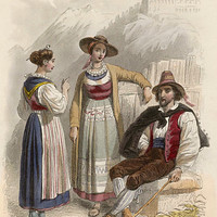Uri et Tessin par les frères Rouargue en 1860